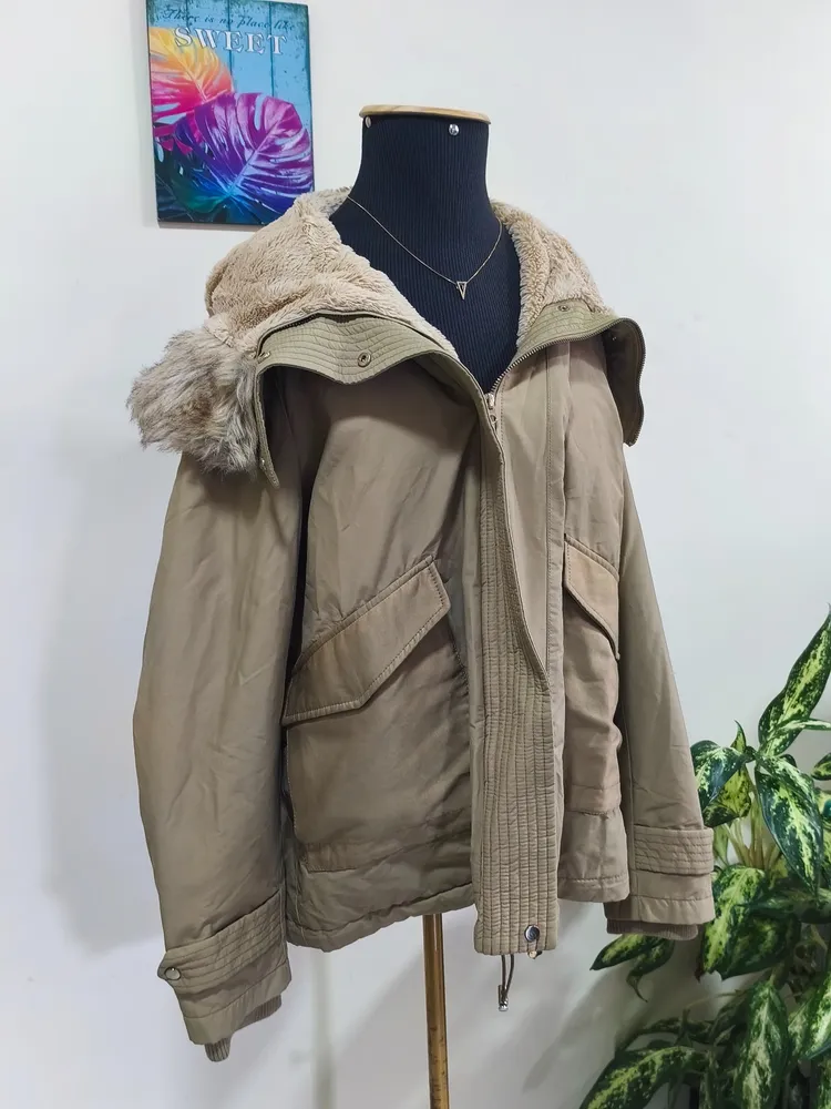Parka bege