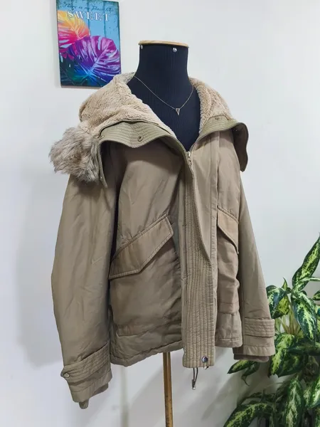 Parka bege