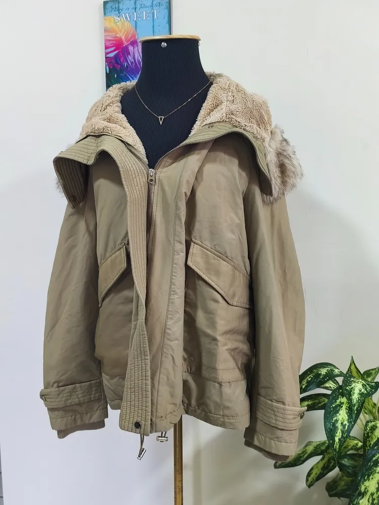 Parka bege