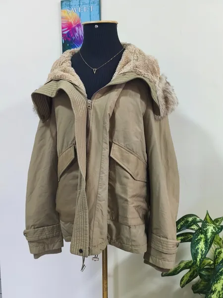 Parka bege
