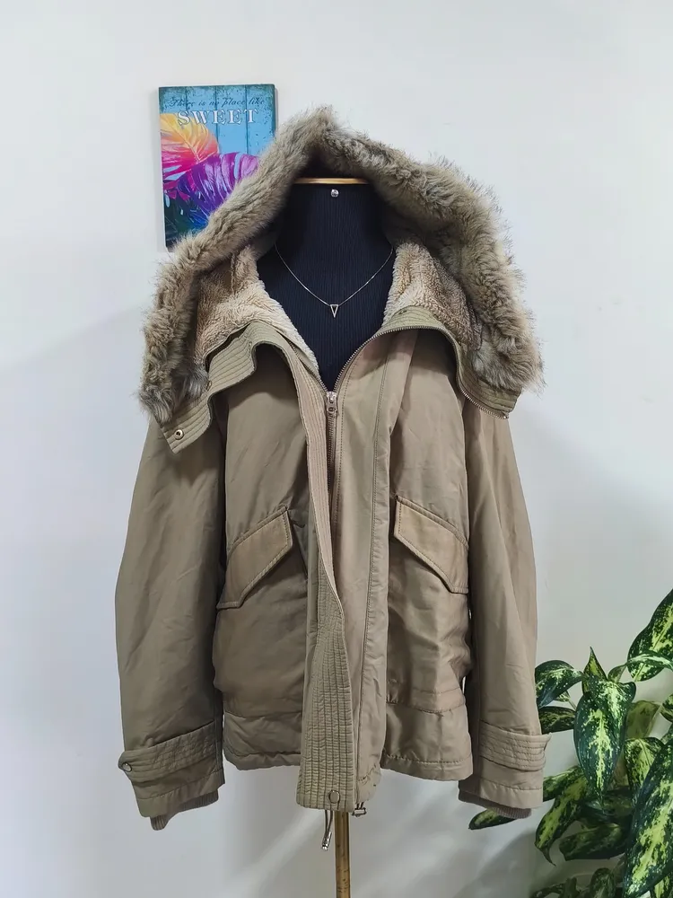 Parka bege