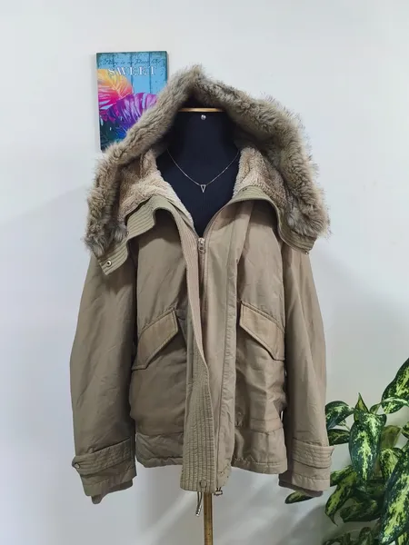 Parka bege