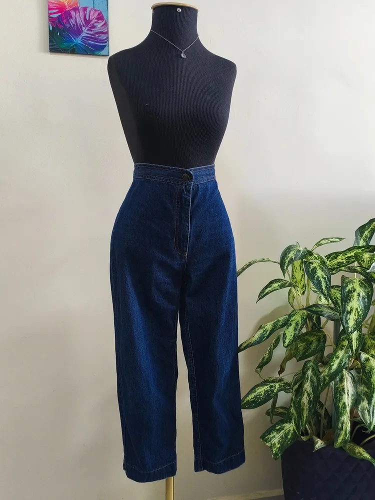 Calça jeans pantacourt (CGC)