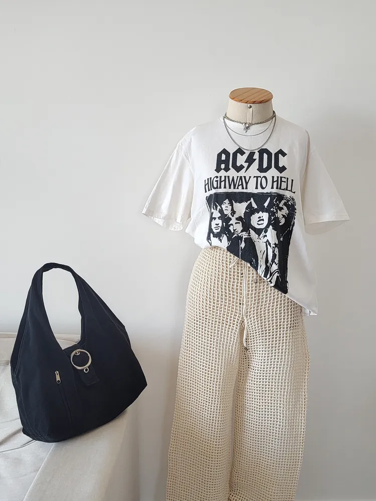 calça croche praia ou casual