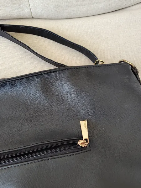 BOLSA VIZZANO PRETA ESTILO SACOLA