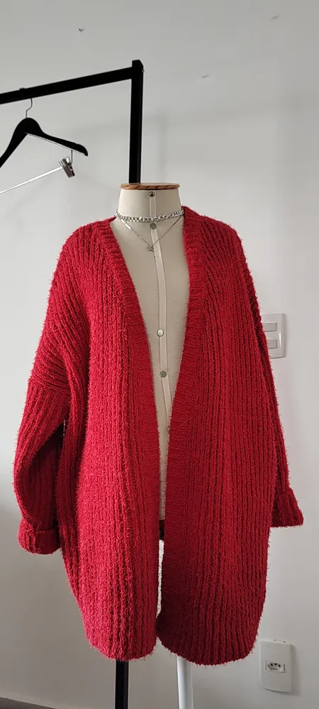 CARDIGAN VERMELHO PRIMARK
