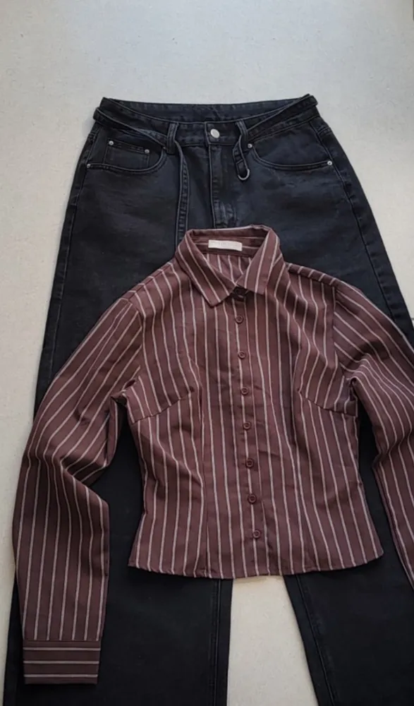 BLUSA MARROM RISCA GIZ MUSERA