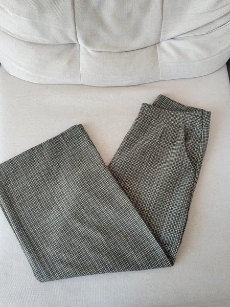 CALÇA TWEED VERDE MUSGO