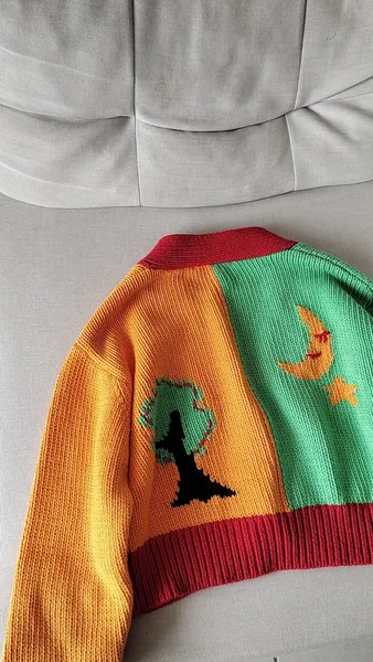 CARDIGAN BORDADO EM ALGODÃO ZARA
