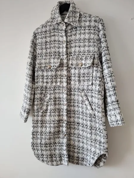 casaco tweed talita kume
