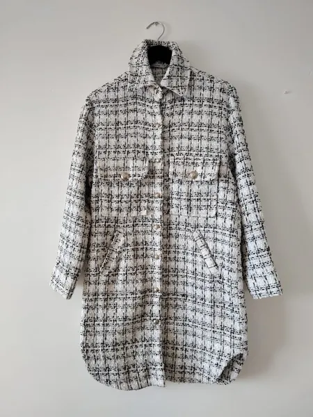 casaco tweed talita kume