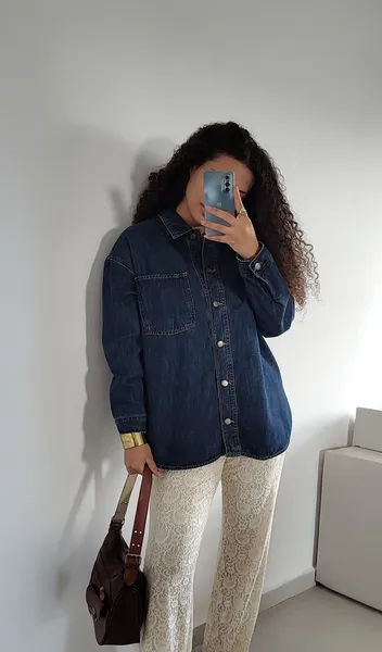 CALISA JEANS LAVAGEM ESCURA (M)
