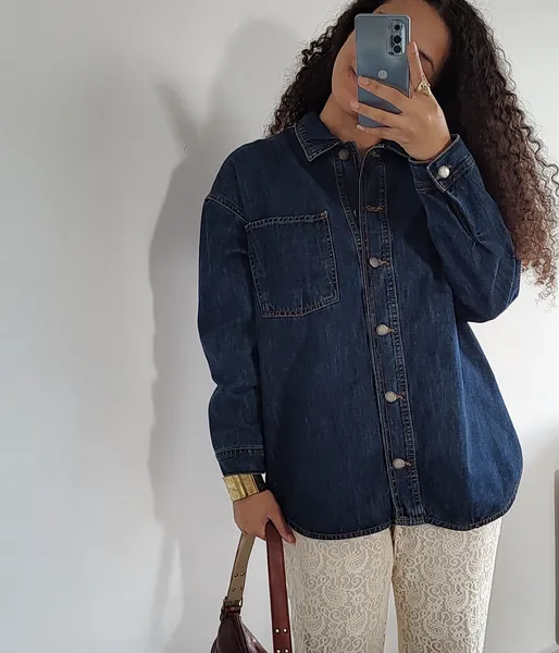 CALISA JEANS LAVAGEM ESCURA (M)