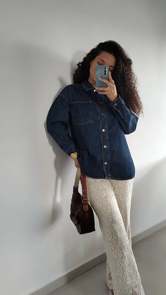 CALISA JEANS LAVAGEM ESCURA (M)