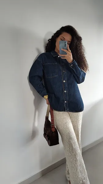 CALISA JEANS LAVAGEM ESCURA (M)