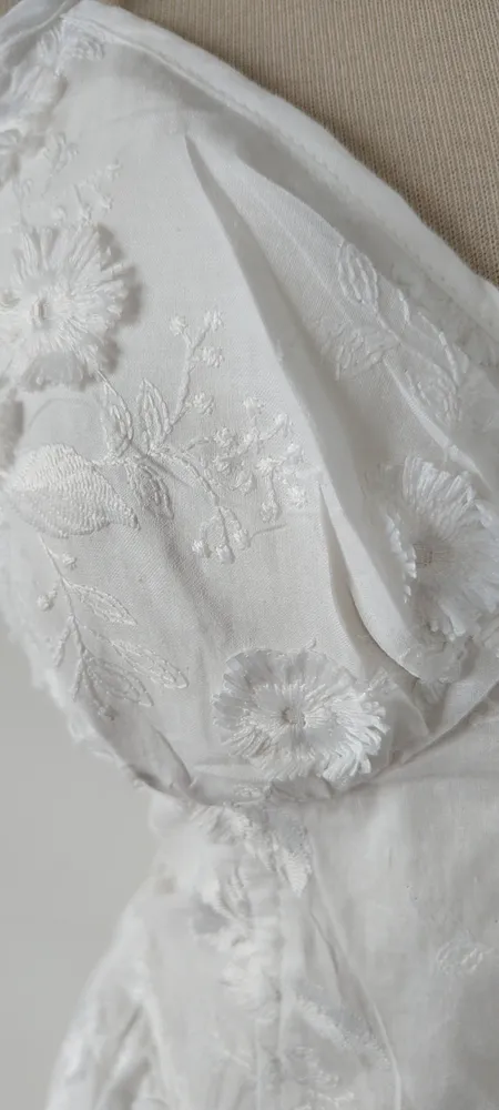 VESTIDO DELICADO CORSET FLORES (M)
