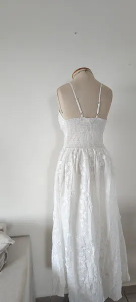 VESTIDO DELICADO CORSET FLORES (M)