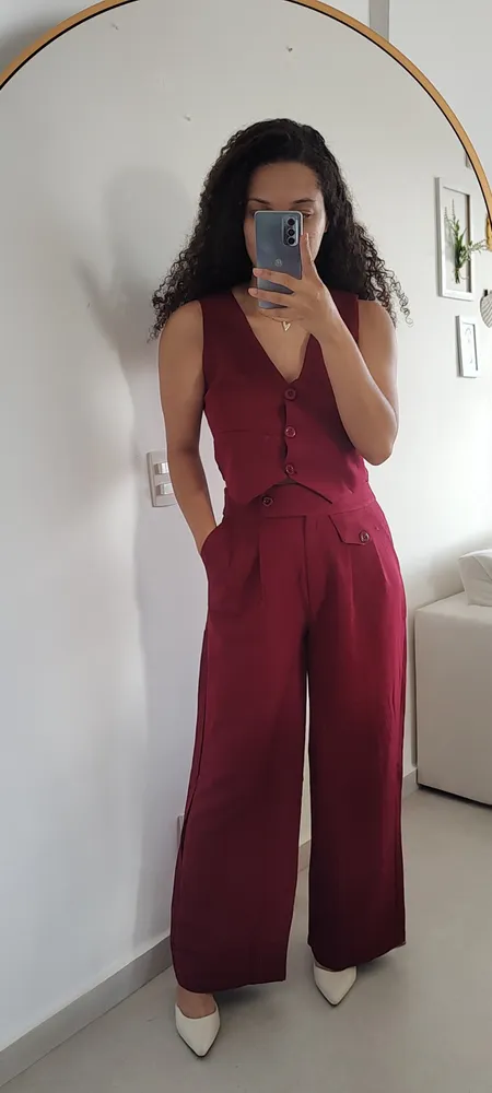 CONJUNTO MARSALA ALFAIATARIA (G)