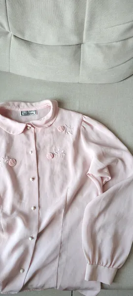 CAMISA SOCIAL ROSA ROMÂNTICA (M)