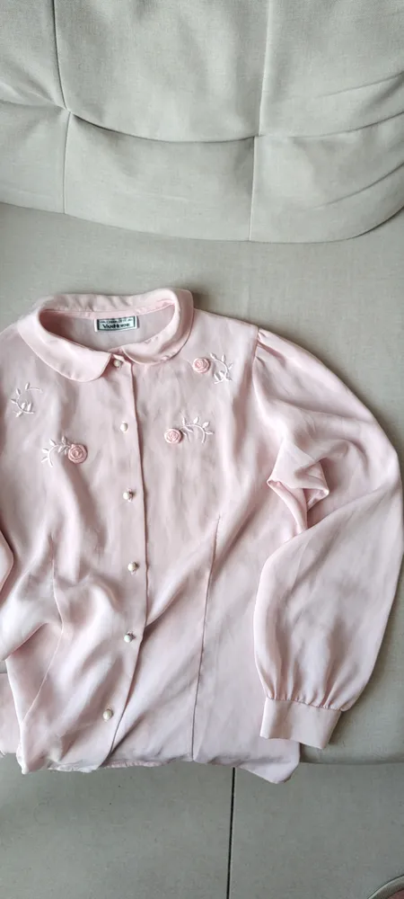 CAMISA SOCIAL ROSA ROMÂNTICA (M)