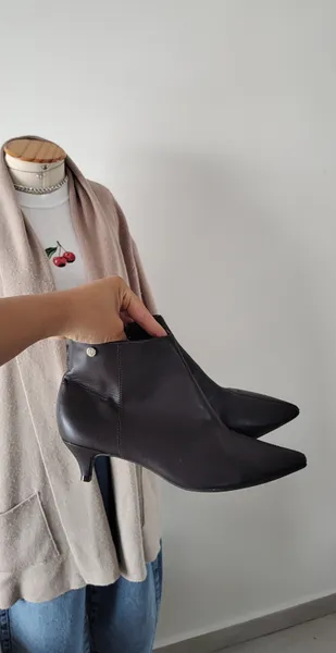 BOTA ANKLE VIA UNO MARROM CAFÉ  (36)