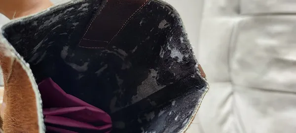 BOTA ANIMAL PRINT COURO FEITO A MÃO (TAM 36)
