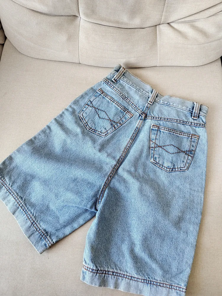 BERMUDA VINTAGE JEANS (34) PETITE