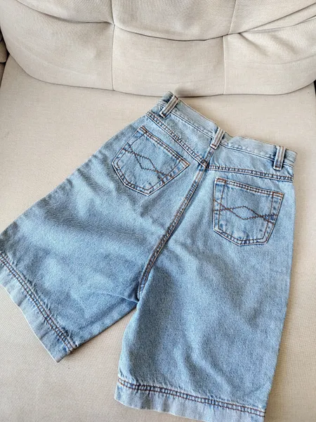 BERMUDA VINTAGE JEANS (34) PETITE