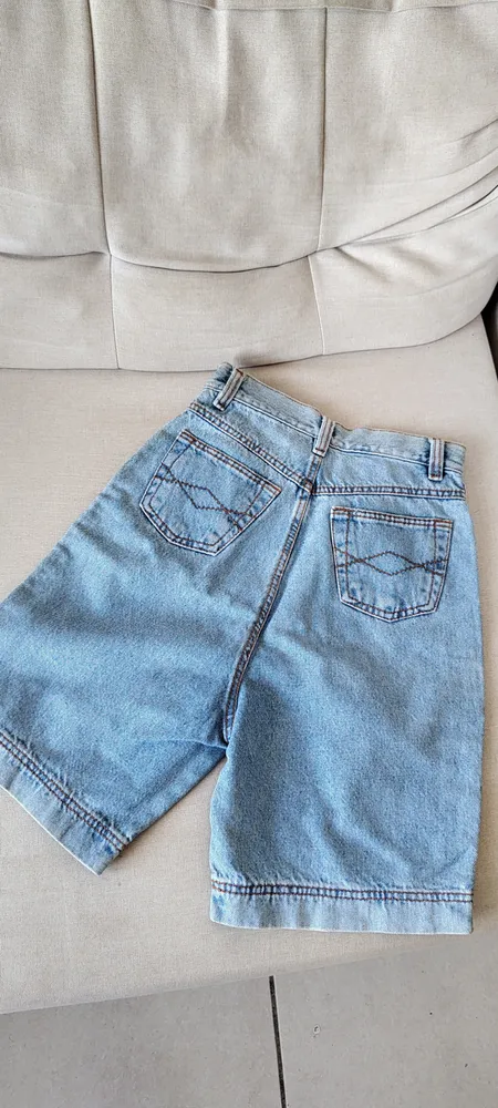 BERMUDA VINTAGE JEANS (34) PETITE