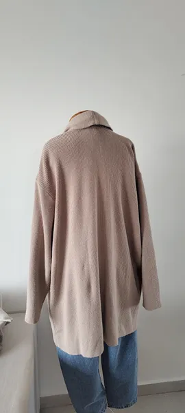 CARDIGAN COZY ALONGADO TRICOT (G)