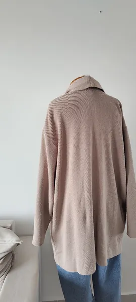 CARDIGAN COZY ALONGADO TRICOT (G)