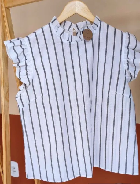 Blusa listrada Shein
