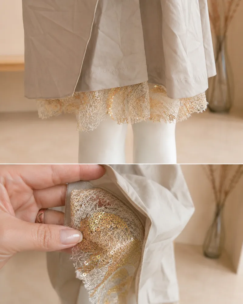 E - store Vestido alfaiataria Champagne