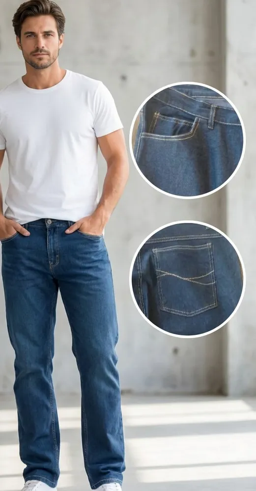 Calça masculina Lisa