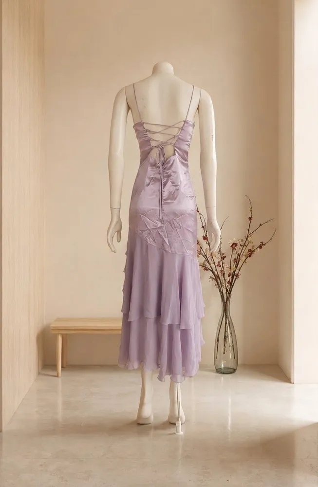 Vestido Rosê Y2K