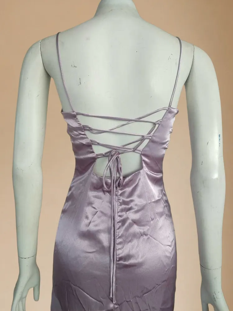 Vestido Rosê Y2K
