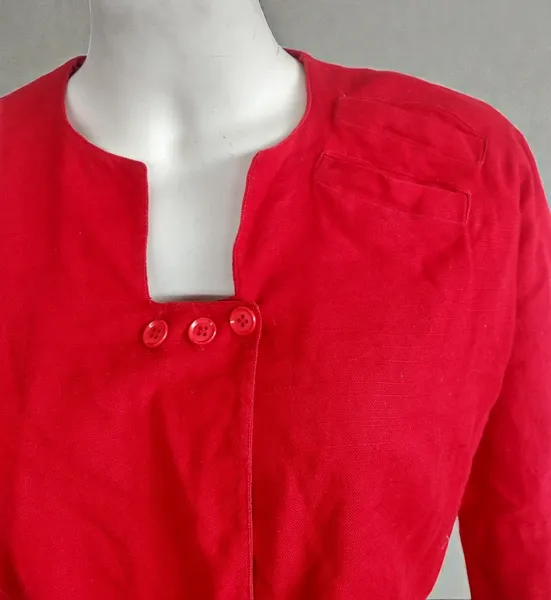 Cropped Vintage vermelho