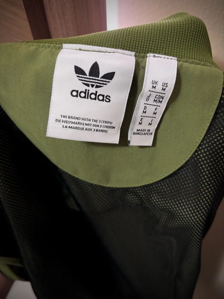 colete adidas verde m
