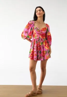 Vestido farm na tag