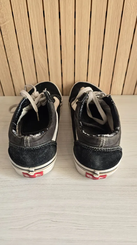 Tenis Vans Feminino Classico Preto 37