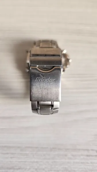 Relógio Retro Condor Modelo New pulseira aço inoxidável