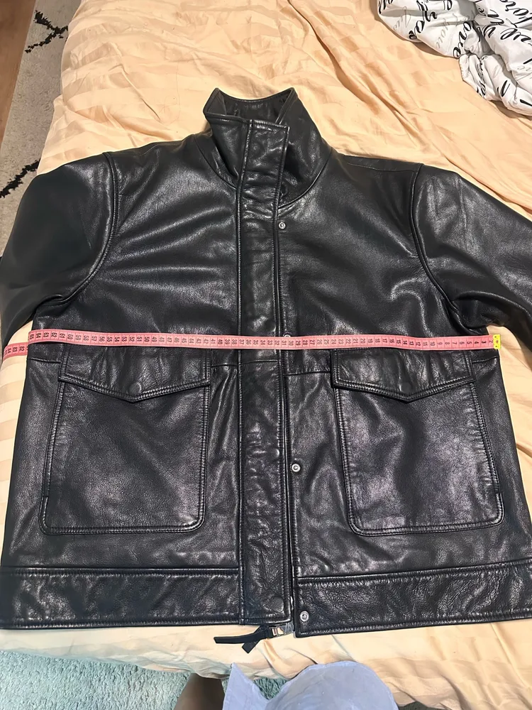 jaqueta couro limited edition zara XL
