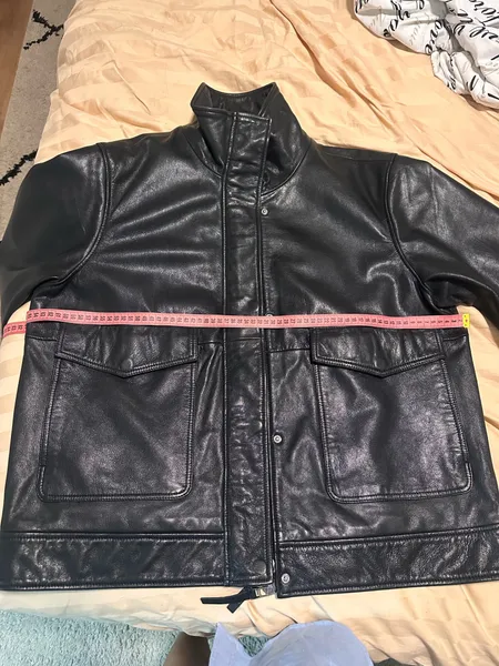 jaqueta couro limited edition zara XL