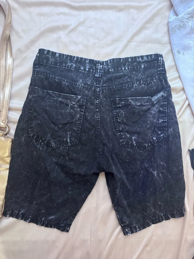 bermuda estonada detonada black jeans john john