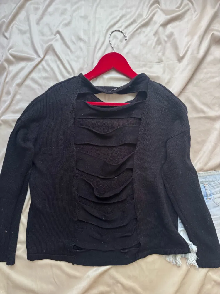 blusa boca partes detonada