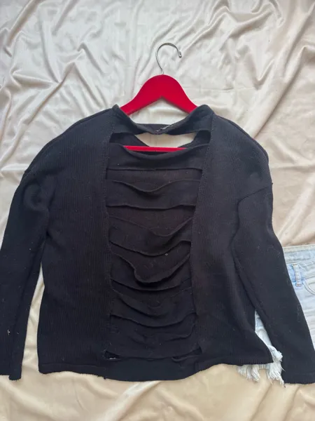 blusa boca partes detonada
