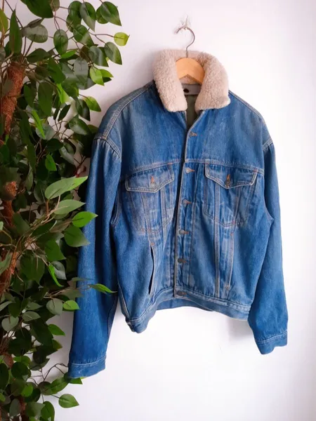 jaqueta jeans oversized teddy ellus masculino