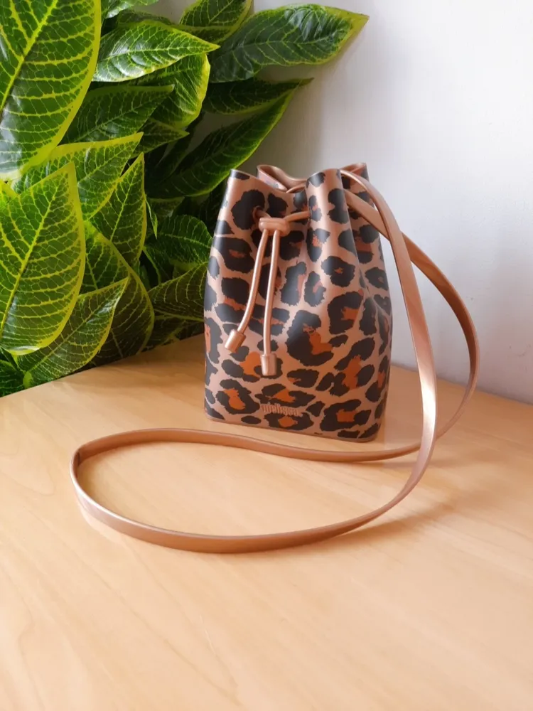 bolsa melissa mini sac animal print