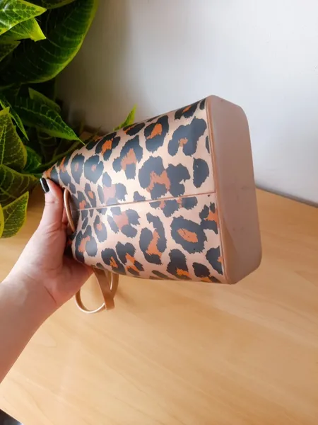 bolsa melissa mini sac animal print