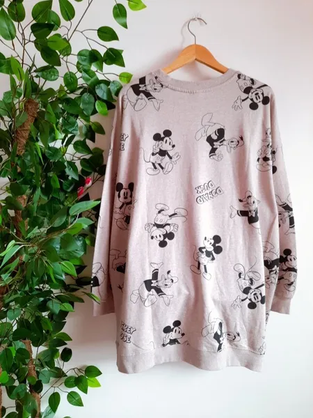 blusão de moletom mickey mouse disney h&m